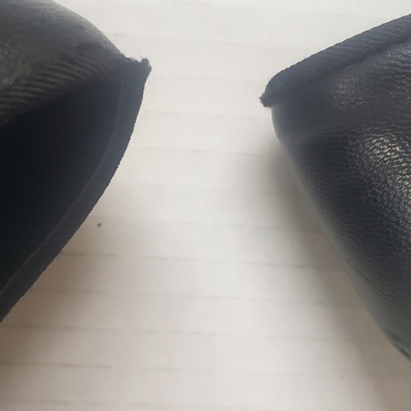 ADRIENNE VITTADINI BOOTIE STYLE HEEL SHOE BLACK LEATHER SIZE 8M - Picture 7 of 15